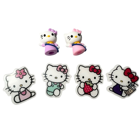 🎄 Advent Calendar 24 Days Hello Kitty Pink 38pc Christmas - Picture 6 of 12